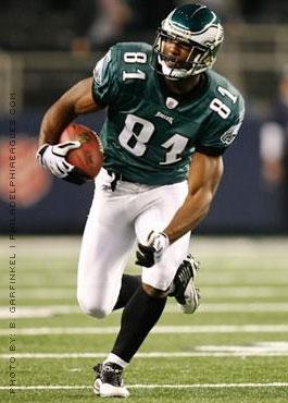 Jason Avant Signed Eagles 8x10 Photo (JSA SOA)